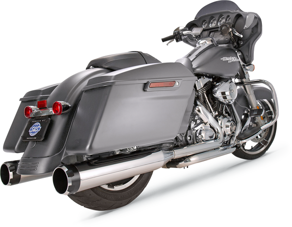 S&S CYCLE Mufflers - Chrome - Black Thruster 550-0664