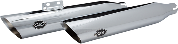 S&S CYCLE Slash Cut 50 State Mufflers - Chrome 550-0753B
