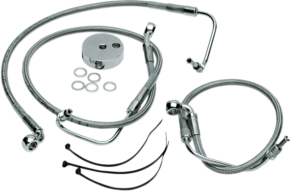 DRAG SPECIALTIES Brake Line - Front 640410