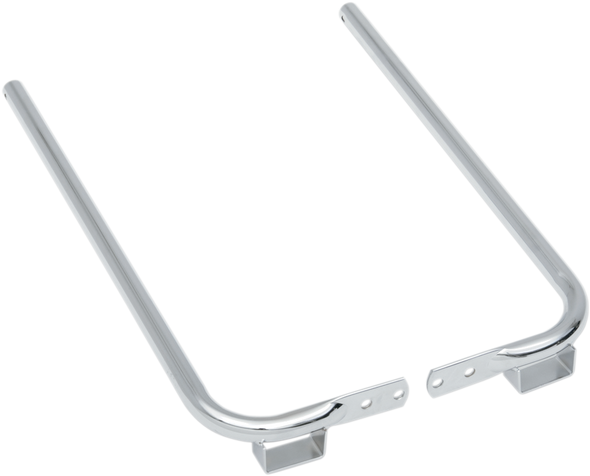 DRAG SPECIALTIES Saddlebag Support Brackets - Chrome - 97-08FLHT S77-0136