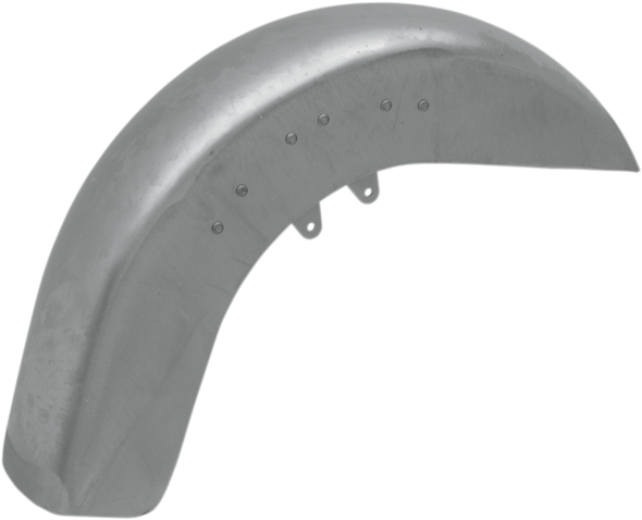 DRAG SPECIALTIES Smooth Front Fender - Raw - Steel 51-0608