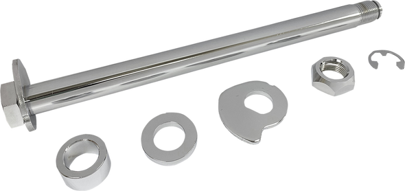 DRAG SPECIALTIES Axle - Rear - Chrome - '14-'20 FLT W16-0352