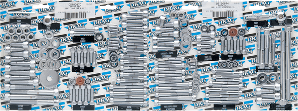 DRAG SPECIALTIES Socket-Head Motor Bolt Kit - FXR MK108