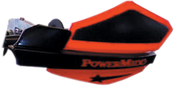 POWERMADD/COBRA Handguards - Orange/Black 34205