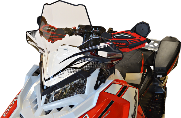 POWERMADD/COBRA Windshield - Mid - 18.5" - Polaris 11630