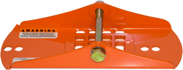 STARTING LINE PRODUCTS Ski Mount Saddle - Standard Use - Orange 35-387