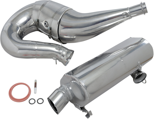 STARTING LINE PRODUCTS Polaris Single Pipe Exhaust 09-862