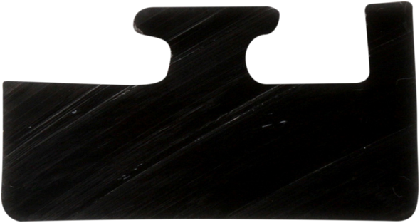 GARLAND Black Replacement Slide - UHMW - Profile 15 - Length 55.00" - Polaris 15-5500-0-04-01