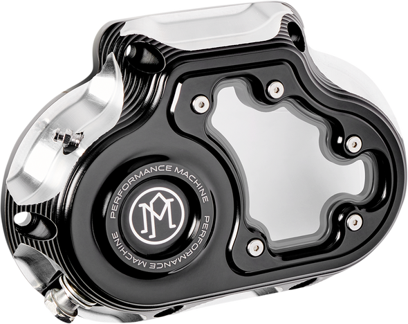 PERFORMANCE MACHINE (PM) Transmission Cover - Contrast Cut™ 0177-2080M-BM