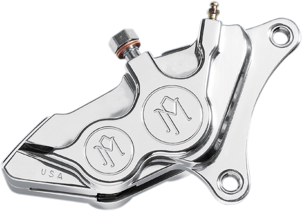 PERFORMANCE MACHINE (PM) Caliper - Front Right - Chrome -  00-17 Harley-Davidson 0053-2920-CH