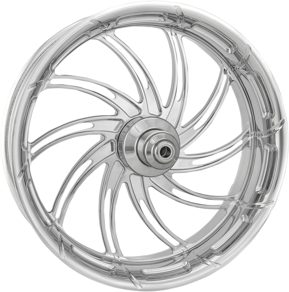 PERFORMANCE MACHINE (PM) Wheel - Supra - Dual Disc - Front - Chrome - 21"x3.50" - With ABS - '08+ FL 12047106RSUPAJC