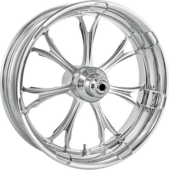 PERFORMANCE MACHINE (PM) Wheel - Paramount - Dual Disc - Front - Chrome - 21"x3.50" - With ABS - '08+ FLD 12047106PARJCH