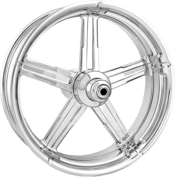 PERFORMANCE MACHINE (PM) Wheel - Formula - Dual Disc - Front - Chrome - 21"x3.50" - With ABS - '08+ FLD 12047106FRMAJCH