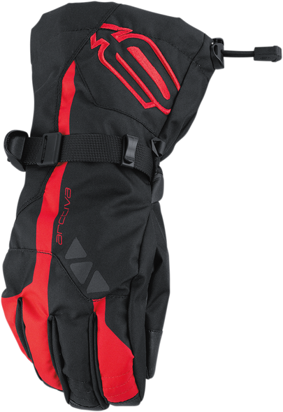 ARCTIVA Pivot Gloves - Black/Red - Medium 3340-1334