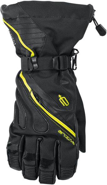 ARCTIVA Meridian Gloves - Black/Hi Vis Yellow - Medium 3340-1207