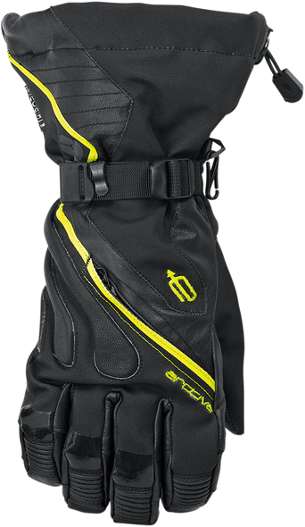 ARCTIVA Meridian Gloves - Black/Hi Vis Yellow - Small 3340-1206