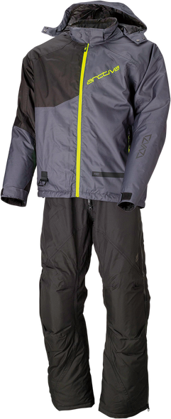 ARCTIVA Pivot 4 Hooded Jacket - Black/HiViz - XL 3120-2025