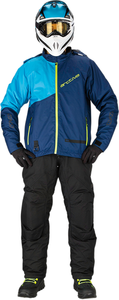 ARCTIVA Pivot 4 Hooded Jacket - Blue/Hi-Viz - XL 3120-2031