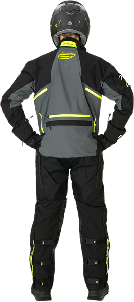 ARCTIVA Summit Shell Jacket - Black/Hi-Viz - Large 3120-1938