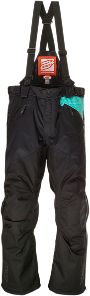 ARCTIVA Women's Lat48 Bib - Black/Mint - 2XL 3131-0520