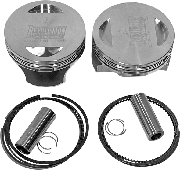 REVOLUTION PERFORMANCE, LLC Piston Kit - 109" - Evolution RP301-518W