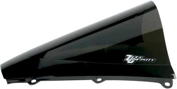ZERO GRAVITY Double Bubble Windscreen - Dark Smoke - CBR600RR 16-405-19