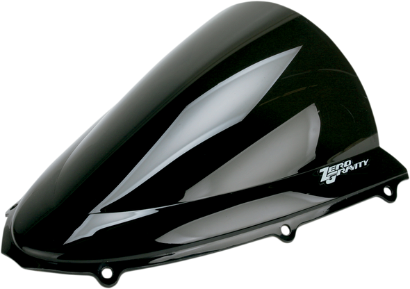 ZERO GRAVITY Double Bubble Windscreen - Dark Smoke - ZX-14 16-274-19