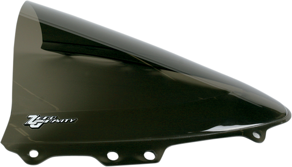 ZERO GRAVITY Double Bubble Windscreen - Smoke - GSXR 6/750 16-108-02