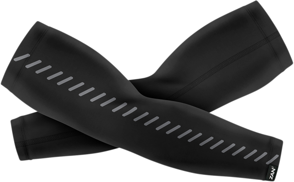 ZAN HEADGEAR SportFlex™ Reflective Arm Sleeves - Black - Large AL114RLG