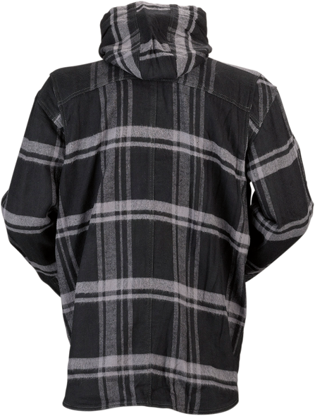 Z1R Timber Flannel Shirt - Black/Gray - Medium 3040-2833