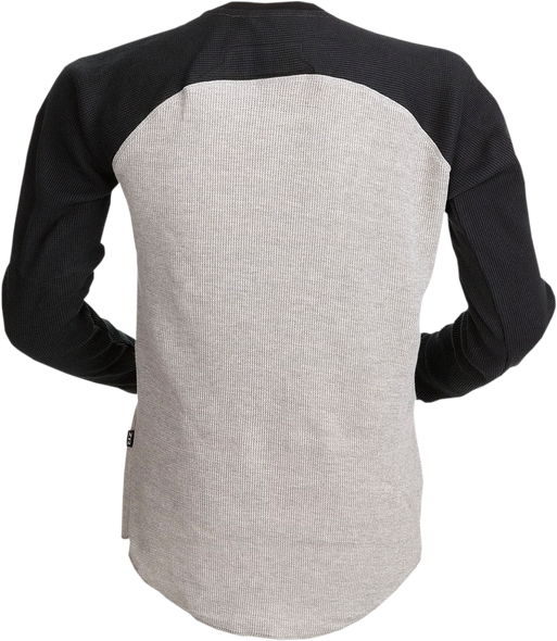 Z1R Waffle Long-Sleeve Shirt - Gray - 3XL 2840-0154