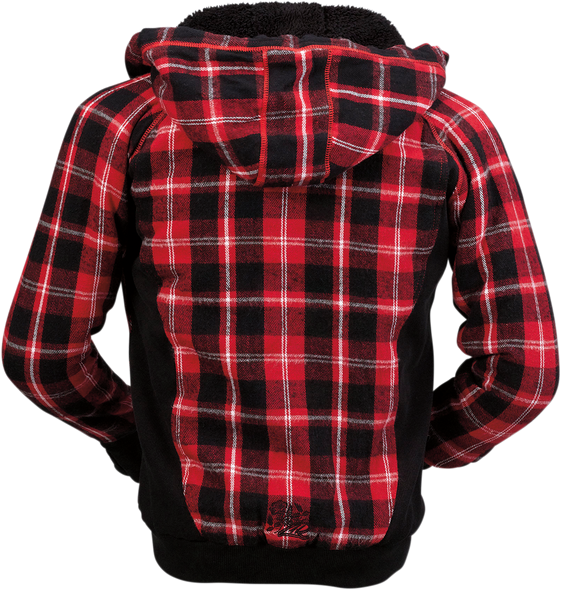 Z1R Women's Lumberjill Jacket - Red/Black - Medium 2840-0121