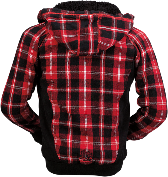 Z1R Women's Lumberjill Jacket - Red/Black - Small 2840-0120