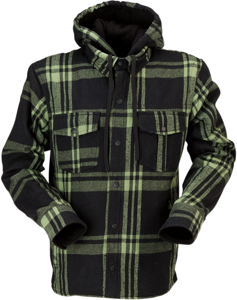 Z1R Timber Flannel Shirt - Olive/Black - XL 2820-5328