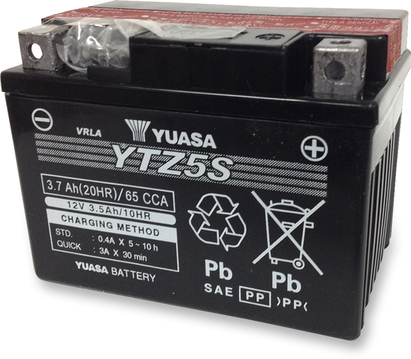 YUASA AGM Battery - YTZ5S-BS YUAM62TZ5