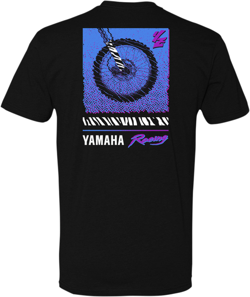 YAMAHA APPAREL Yamaha Moto Sport T-Shirt - Black - 2XL NP21S-M1950-2X