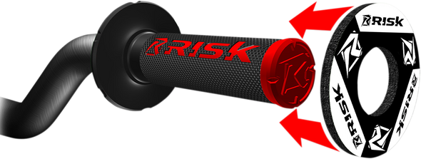 RISK RACING Grip Donuts 00110