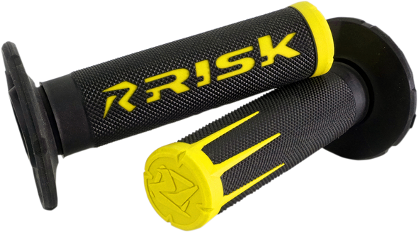 RISK RACING Grips - Fusion 2.0 - Yellow 00288