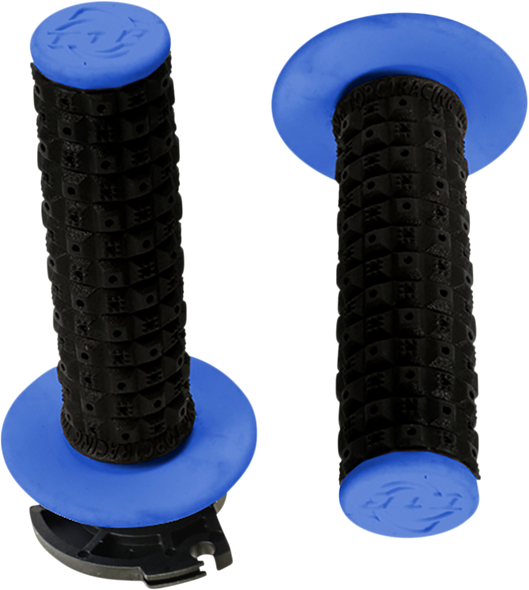 TORC1 Grips - Defy - Lock-On - Black/Blue 2650-0203