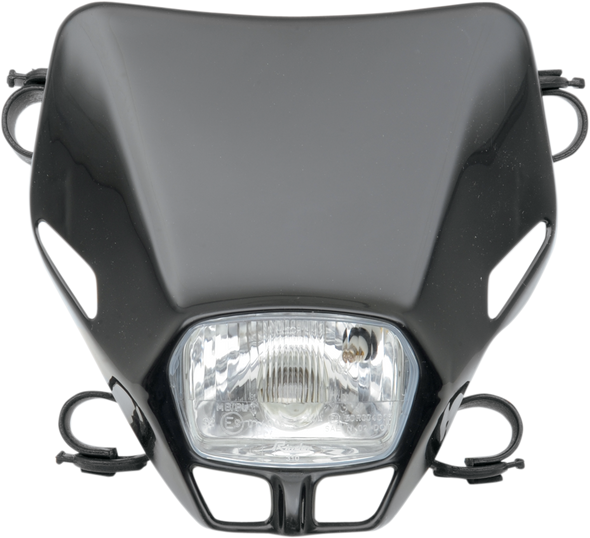 UFO Firefly Headlight Assembly - Black PF01705-001