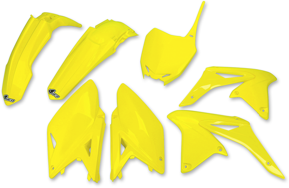 UFO Replacement Body Kit - Fluorescent Yellow - RMZ250 SUKIT416-DFLU