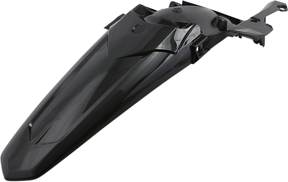 UFO MX Rear Fender - Black - YZF YA04857-001