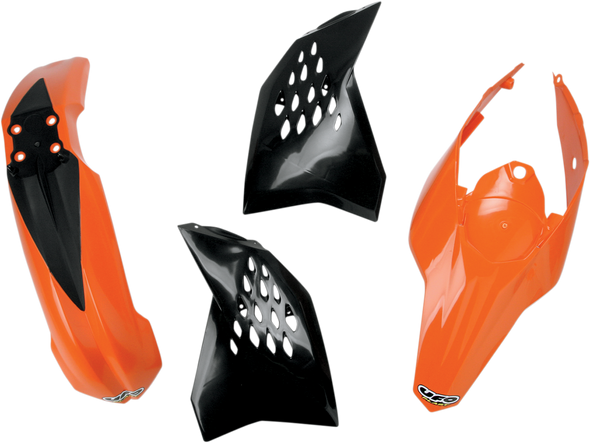 UFO Replacement Body Kit - OEM Orange/Black - KTM KTKIT506-999