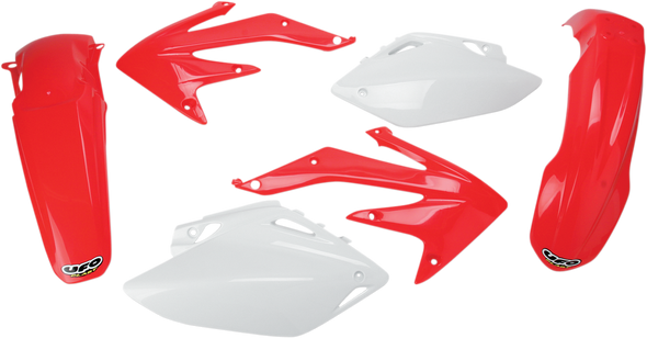 UFO Replacement Body Kit - OE Red/White - CRF450 HOKIT110-999