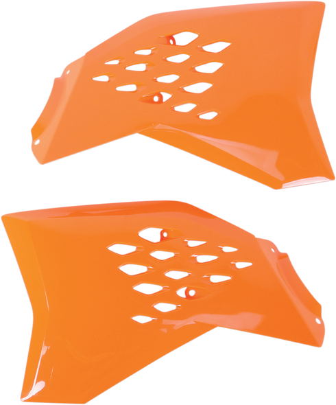 UFO Radiator Shrouds - Orange - 65 SX KT04009-127