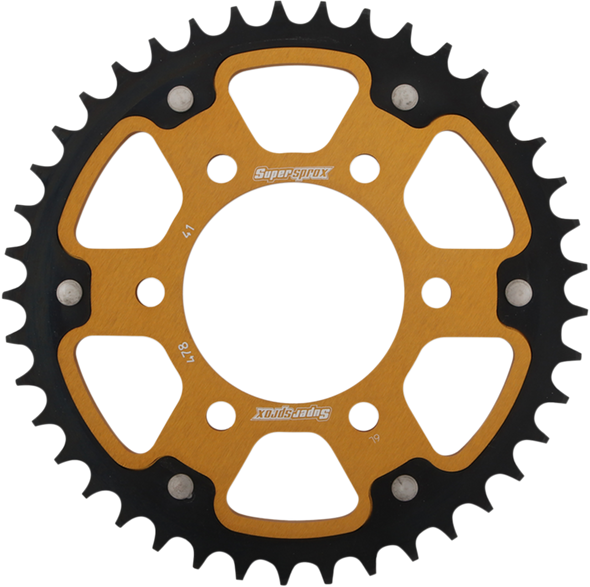 SUPERSPROX Stealth Rear Sprocket - 41-Tooth - Gold - Kawasaki RST-479-41-GLD