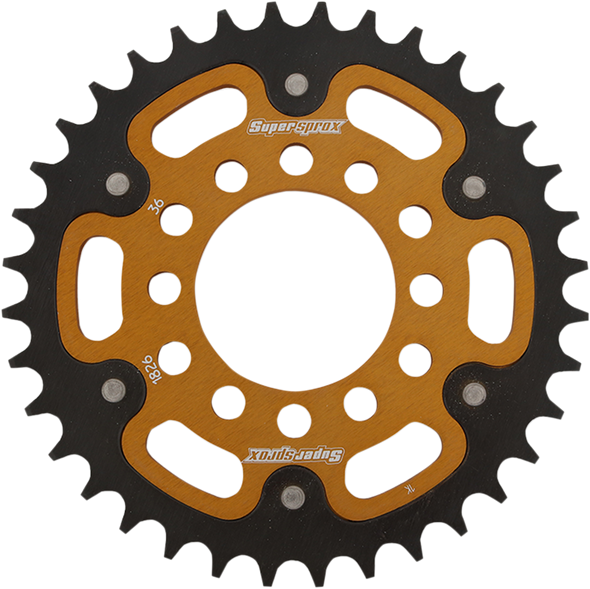 SUPERSPROX Stealth Rear Sprocket - 36-Tooth - Gold - Kawasaki RST-1826-36-GLD