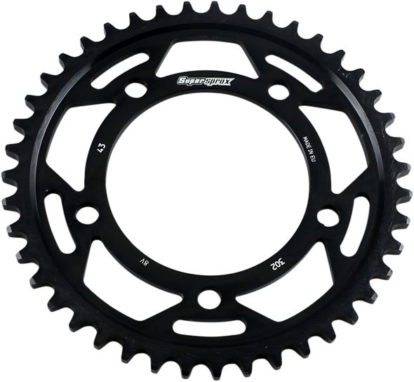 SUPERSPROX Edge Rear Sprocket - Black - 43-Tooth RFA30243BLK