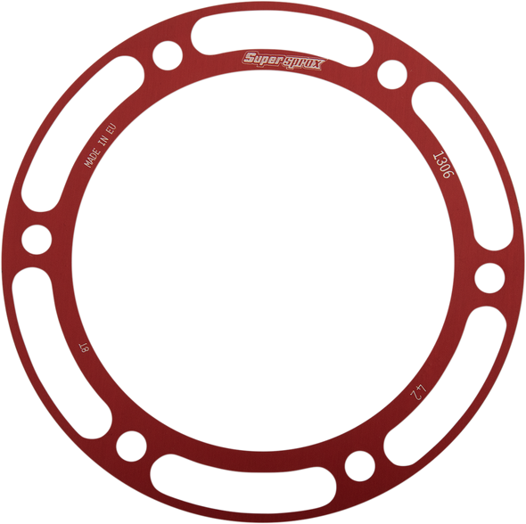 SUPERSPROX Edge Rear Sprocket Insert - Red RACD130642RED