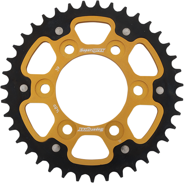 SUPERSPROX Stealth Rear Sprocket - 39-Tooth - Gold - Kawasaki RST-1489-39-GLD